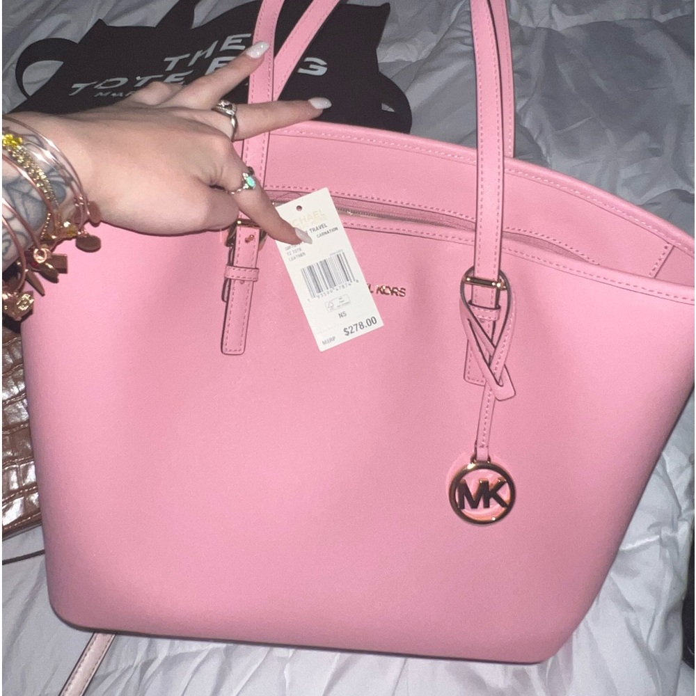 Michael Kors large pink bag